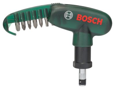 Bosch 10 Parça Cırcırlı Cep Tornavidası - 1