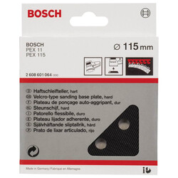 Bosch 115 mm Zımpara Tabanı Sert (PEX) - 2