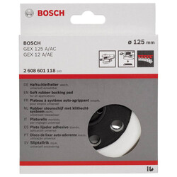 Bosch 125 mm Zımpara Tabanı Yumuşak (GEX) - 2