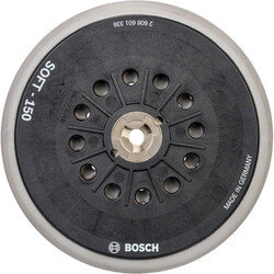 Bosch 150 mm 5/16 Çok Delikli Zımp Tabanı Yumuşak - 1