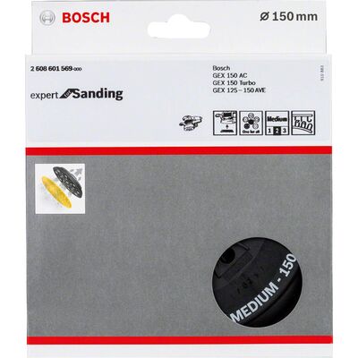 Bosch 150 mm Çok Delikli Zımp. Tabanı Orta (GEX) - 2