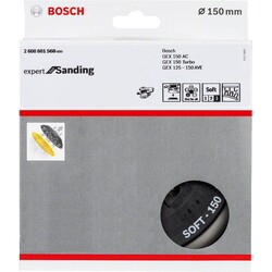 Bosch 150 mm Çok Delikli Zımp. Tabanı Yumuşak (GEX) - 2