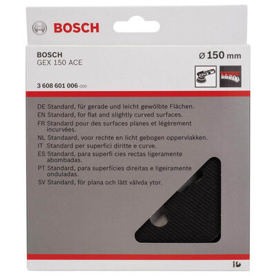 Bosch 150 mm Zımpara Tabanı Orta Sertlikte (GEX) - 2