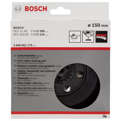 Bosch 150 mm Zımpara Tabanı Orta Sertlikte (PEX) - 2