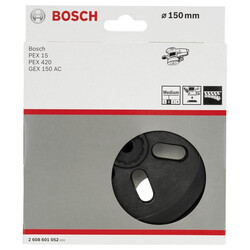 Bosch 150 mm Zımpara Tabanı Orta Sertlikte - 2