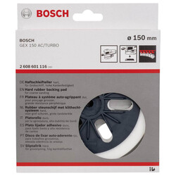 Bosch 150 mm Zımpara Tabanı Sert (GEX) - 2