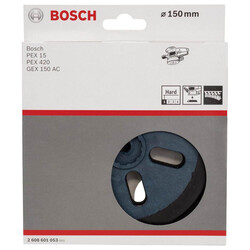 Bosch 150 mm Zımpara Tabanı Sert - 2