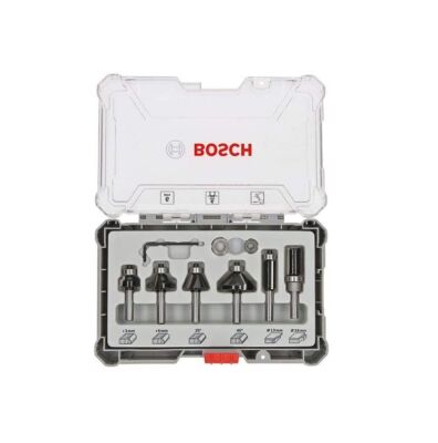 Bosch 8 mm Şaftlı 6'lı Karışık Freze Ucu Seti - 2