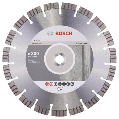 Bosch Best Serisi Beton İçin Elmas Kesme Diski 300 mm - 1