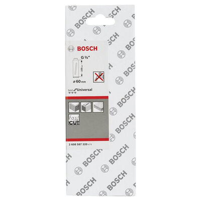 Bosch Best Serisi G 1/2 Girişli Kuru Karot Ucu 60*150 mm - 2