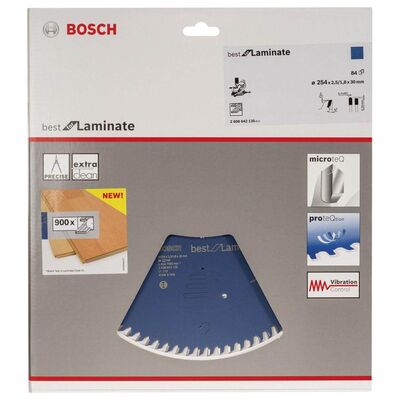 Bosch Best Serisi Laminant için Daire Testere Bıçağı 254*30 mm 84 Diş - 2