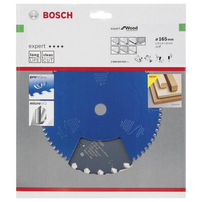 Bosch Expert Serisi Ahşap için Daire Testere Bıçağı 165*20 mm 24 Diş - 2