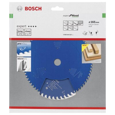 Bosch Expert Serisi Ahşap için Daire Testere Bıçağı 165*30 mm 48 Diş - 2