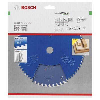 Bosch Expert Serisi Ahşap için Daire Testere Bıçağı 210*30 mm 56 Diş - 2