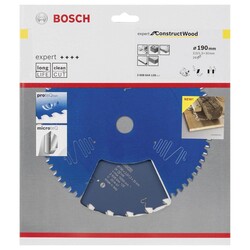 Bosch Expert Serisi İnşaat Ahşabı için Daire Testere Bıçağı 190*30 mm 24 Diş - 2