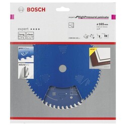 Bosch Expert Serisi Yüksek Basınçlı Lamine Panel ve Trespa için Daire Testere Bıçağı 165*20 mm 48 Diş - 2