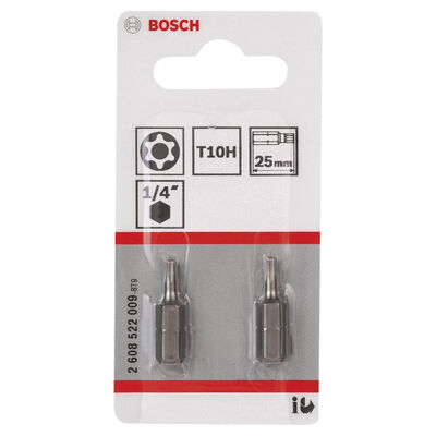 Bosch Extra Hard Serisi Security-Torx® Vidalama Ucu T10H*25 mm 2li - 2