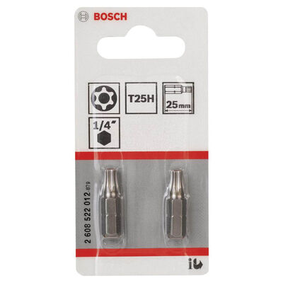 Bosch Extra Hard Serisi Security-Torx® Vidalama Ucu T25H*25 mm 2li - 2