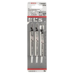 Bosch Extra Temiz Kesim Serisi Sert Ahşap İçin T 308 BF Dekupaj Testeresi Bıçağı - 3Lü Paket - 2