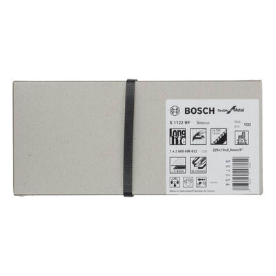 Bosch Flexible Serisi Metal için Panter Testere Bıçağı S 1122 BF - 100lü - 2