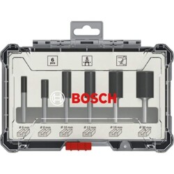 Bosch Freze Seti 6 Parça Düz 6 mm (Pro)-2607017465 - 1