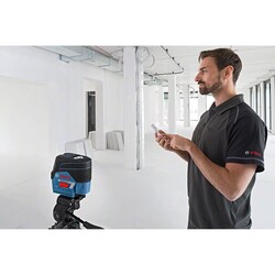 Bosch GCL 2-50 C +RM2 + BT150 Çapraz ve Noktasal Lazer - 4