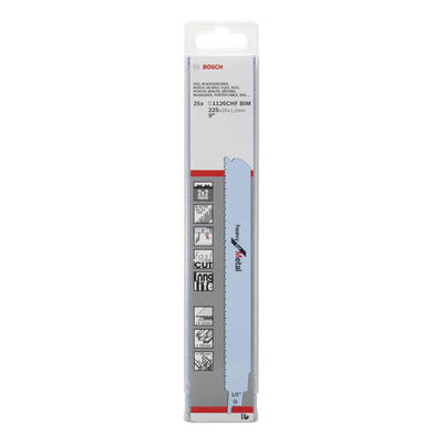 Bosch Heavy Serisi Metal için Panter Testere Bıçağı S 1126 CHF - 25li - 2