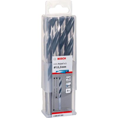 Bosch HSS-PointeQ Metal Matkap Ucu 11,3 mm 5li - 2