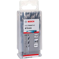 Bosch HSS-PointeQ Metal Matkap Ucu 5,0 mm 10lu - 2