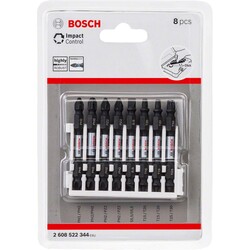 Bosch Impact Control Serisi Çift Taraflı Vidalama Ucu 8li Set *65mm - 2