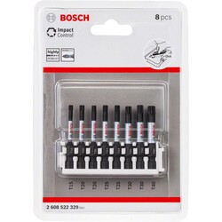 Bosch Impact Control Serisi Vidalama Ucu 8li T15/T20x2/T25x2/T30x2/T40 *50mm - 2