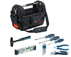 Bosch Professional 8 Parça El Aleti Seti + GWT 20 Çanta - 1