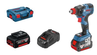 Bosch Professional GDX 18V-200 C 5,0 Ah Çift Akülü Darbeli Somun Sıkma - Kömürsüz Motor - 1