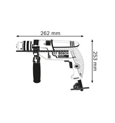 Bosch Professional GSB 550 Darbeli Matkap - 3