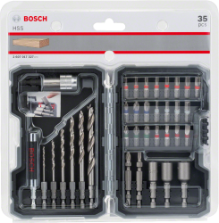 Bosch Profesyonel 35 Parça Ahşap için Delme ve Vidalama Seti - 2