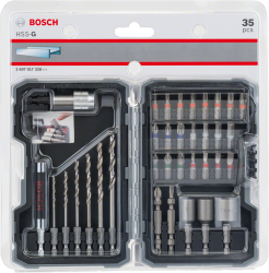 Bosch Profesyonel 35 Parça Metal için Delme ve Vidalama Seti - 2