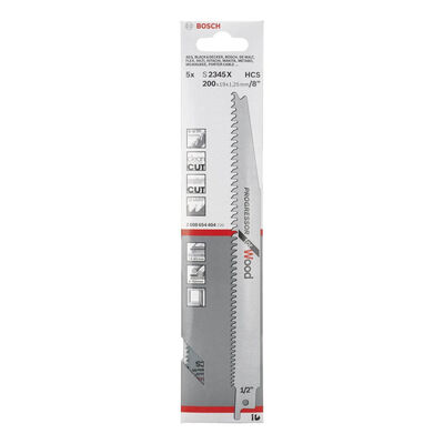 Bosch Progressor Serisi Ahşap için Panter Testere Bıçağı S 2345 X - 5li - 2