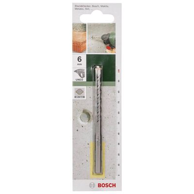 Bosch SDS-Quick, Uneo için Beton Matkap Ucu 6*100 mm - 2