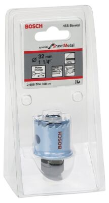 Bosch Special Serisi Metal Ve Inox Malzemeler için Delik Açma Testeresi (Panç) 32 mm - 2