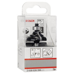 Bosch Standard Seri Ahşap İçin Çift Oluklu Sert Metal Kenar Biçimlendirme Frezesi 8*9,5*57 mm - 2