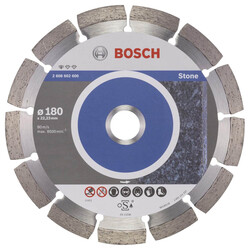 Bosch Standard Seri Taş İçin Elmas Kesme Diski 180 mm - 1