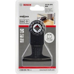 Bosch Starlock - AII 65 APB - BIM Ahşap ve Metal İçin Daldırmalı Testere Bıçağı 1li - 2