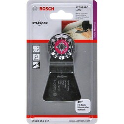 Bosch Starlock - ATZ 52 SFC - HCS Yumuşak Silikon ve Boya Artıkları İçin Esnek Raspa Bıçağı 1li - 2