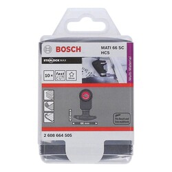 Bosch Starlock Max - MATI 66 SC - HCS Üniversal Derz ve Macun Hızlı Kesim Segman Testere Bıçağı 10'lu - 2