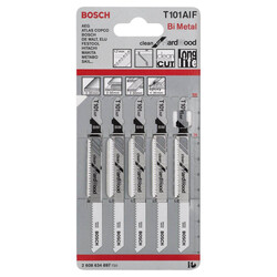 Bosch Temiz Kesim Serisi Sert Ahşap İçin T 101 AIF Dekupaj Testeresi Bıçağı - 5Li Paket - 2