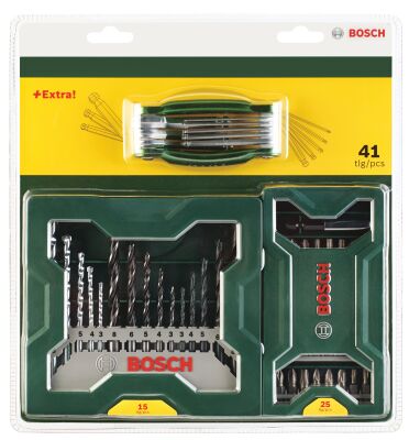 Bosch X-Line 15 Parça Delme & 25 Parça Vidalama Ucu Seti - 2