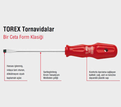 Ceta Form Torex Lokma Uçlu Tornavida 10 mm - 2