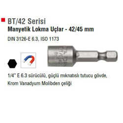 Cetra Manyetik Lokma Ucu 6X42 mm-CETA BT/0642 - 2