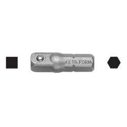 Ceta Form Lokma Adaptörü (Manuel Kullanım) 3/8-1/4(25mm) - 1