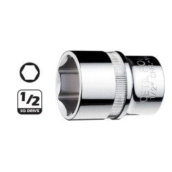 Ceta Form 1/2” 6 Köşe Lokma Anahtar-12 mm - 1